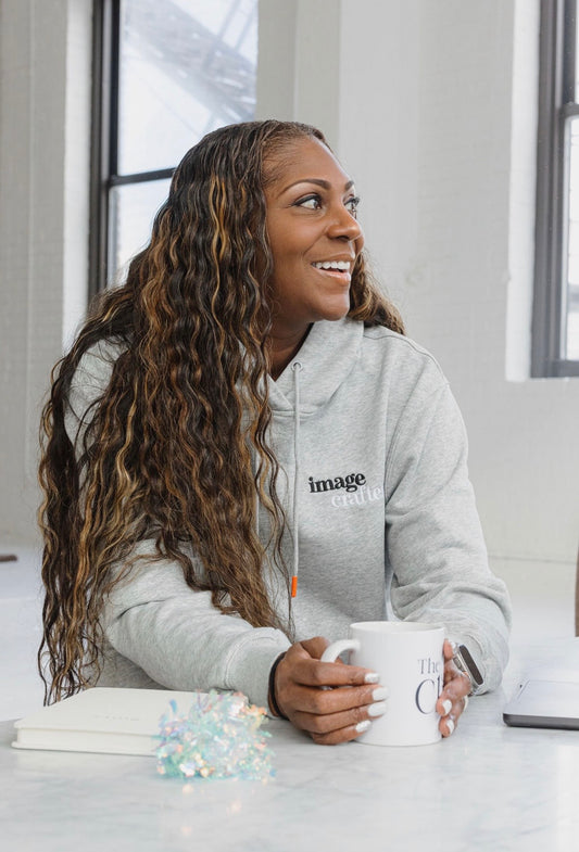 Regular Hoodie Grey - Artsy Logo