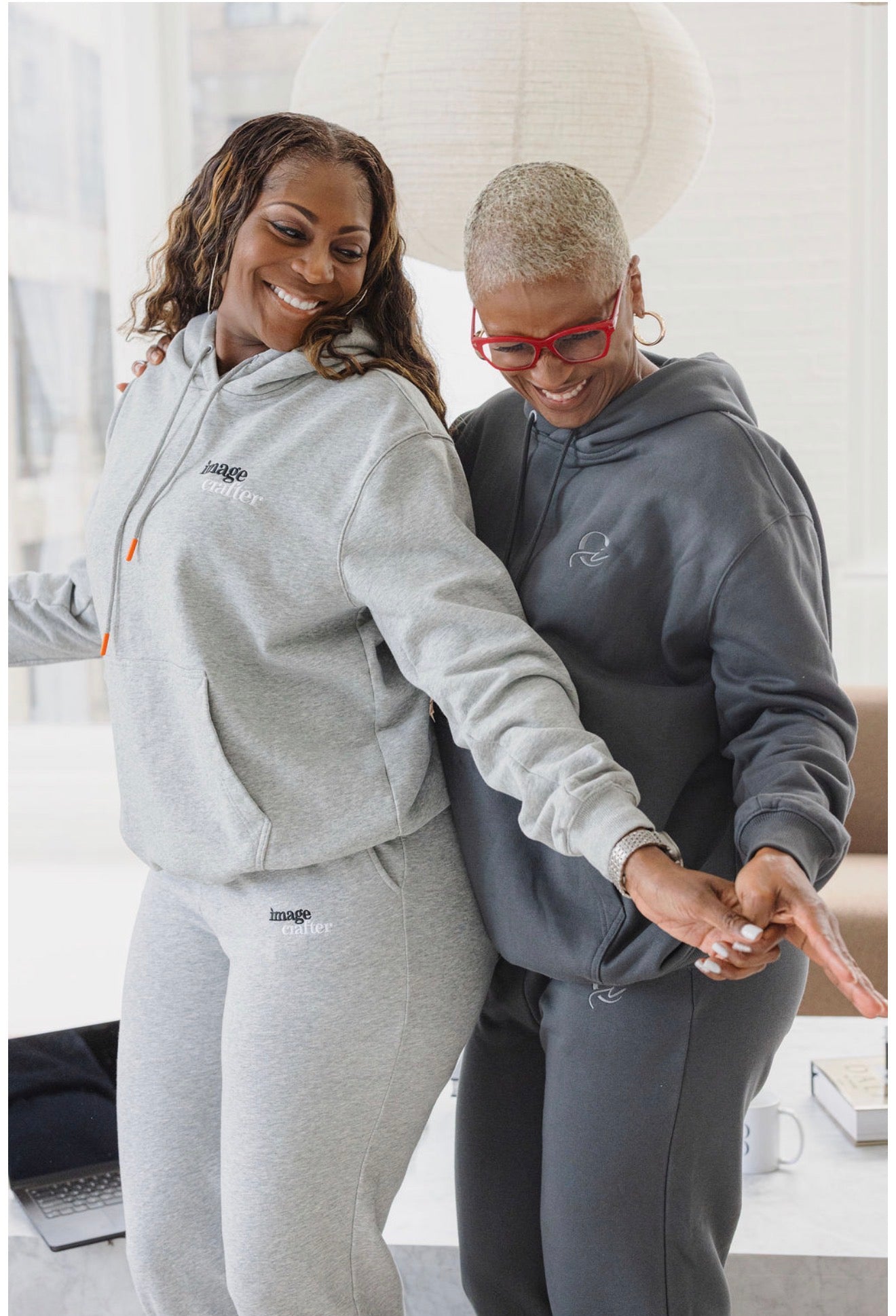 Light Grey Hoodie - Artsy Logo