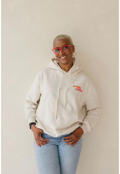 Beige Hoodie - Artsy Logo